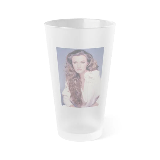 Jane Seymour #73 (Vintage Female Icon) Frosted Pint Glass 16oz-16oz-Frosted-Go Mug Yourself