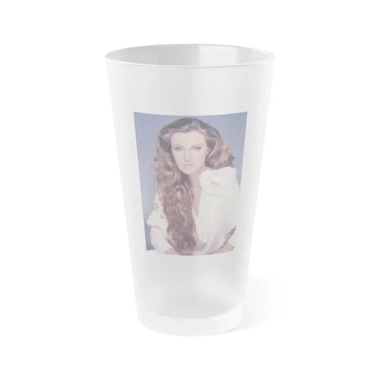 Jane Seymour #73 (Vintage Female Icon) Frosted Pint Glass 16oz 16oz Frosted - Go Mug Yourself