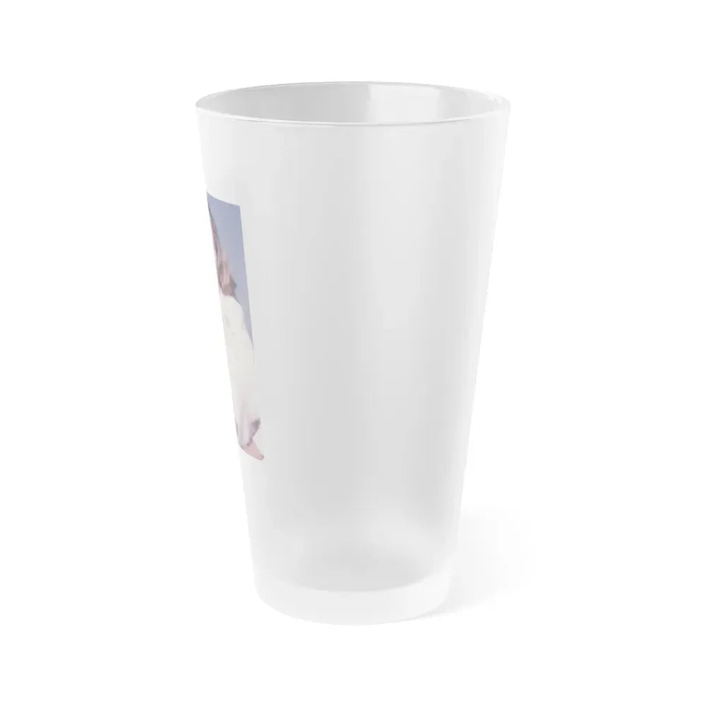 Jane Seymour #73 (Vintage Female Icon) Frosted Pint Glass 16oz - Go Mug Yourself