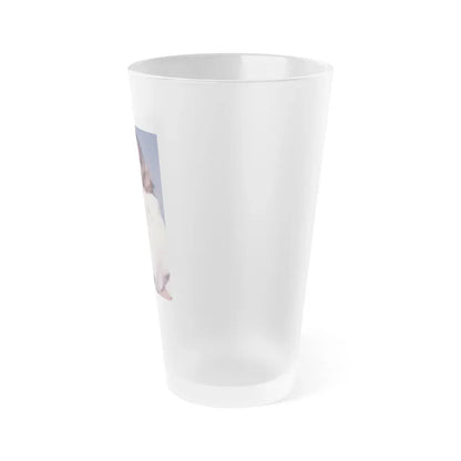 Jane Seymour #73 (Vintage Female Icon) Frosted Pint Glass 16oz - Go Mug Yourself