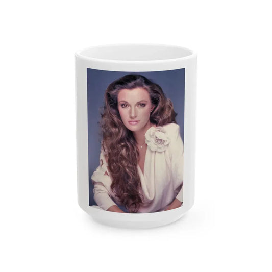 Jane Seymour #73 (Vintage Female Icon) White Coffee Mug 15oz - Go Mug Yourself