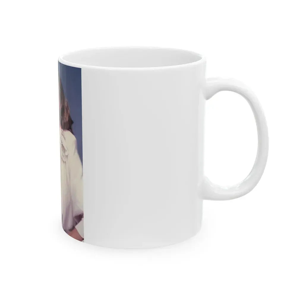 Jane Seymour #73 (Vintage Female Icon) White Coffee Mug - Go Mug Yourself