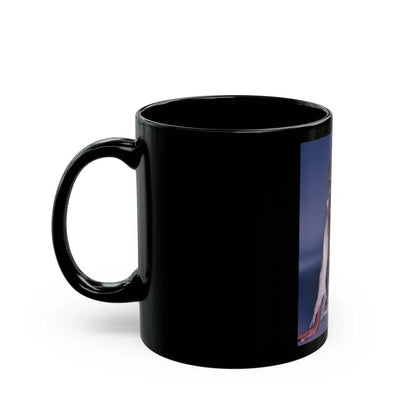 Jane Seymour #74 (Vintage Female Icon) Black Coffee Mug - Go Mug Yourself