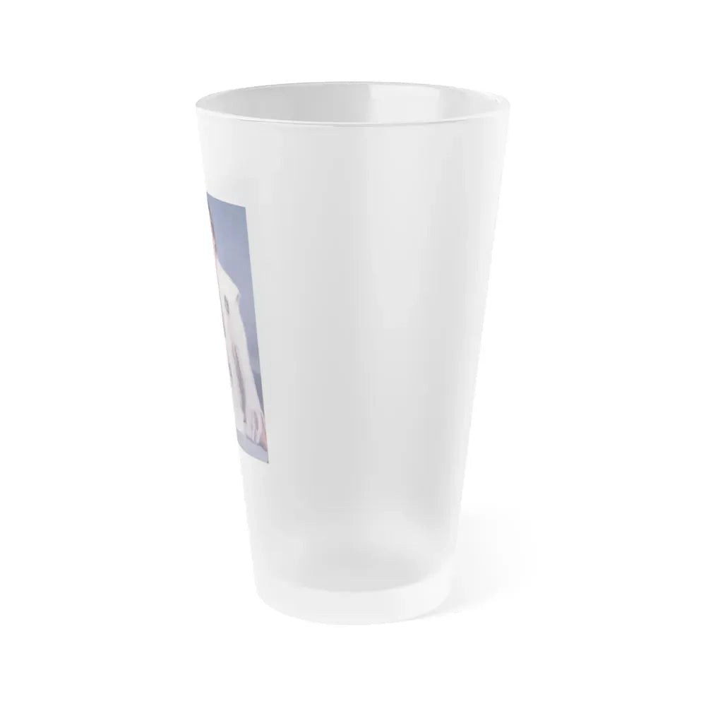 Jane Seymour #74 (Vintage Female Icon) Frosted Pint Glass 16oz - Go Mug Yourself