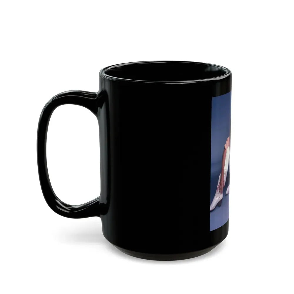 Jane Seymour #75 (Vintage Female Icon) Black Coffee Mug - Go Mug Yourself