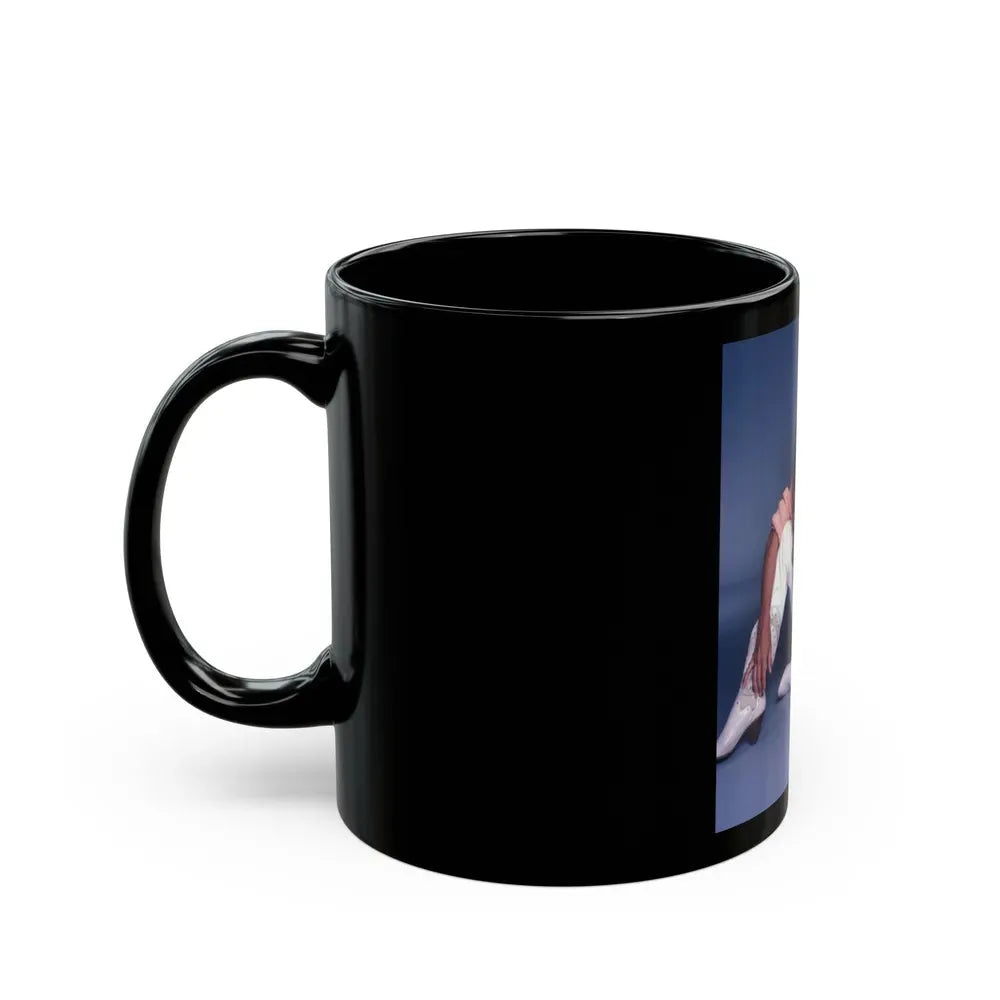 Jane Seymour #75 (Vintage Female Icon) Black Coffee Mug - Go Mug Yourself