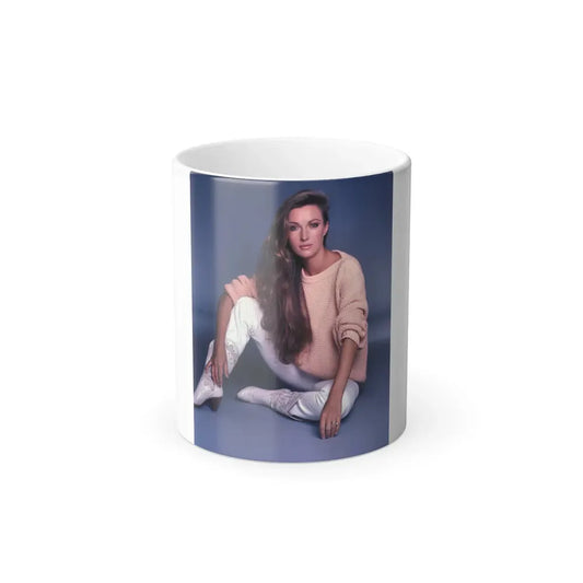 Jane Seymour #75 (Vintage Female Icon) Color Changing Coffee Mug 11oz - Go Mug Yourself