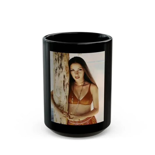 Jane Seymour #76 (Vintage Female Icon) Black Coffee Mug 15oz - Go Mug Yourself