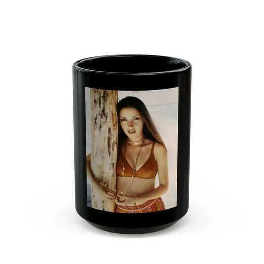 Jane Seymour #76 (Vintage Female Icon) Black Coffee Mug 15oz - Go Mug Yourself