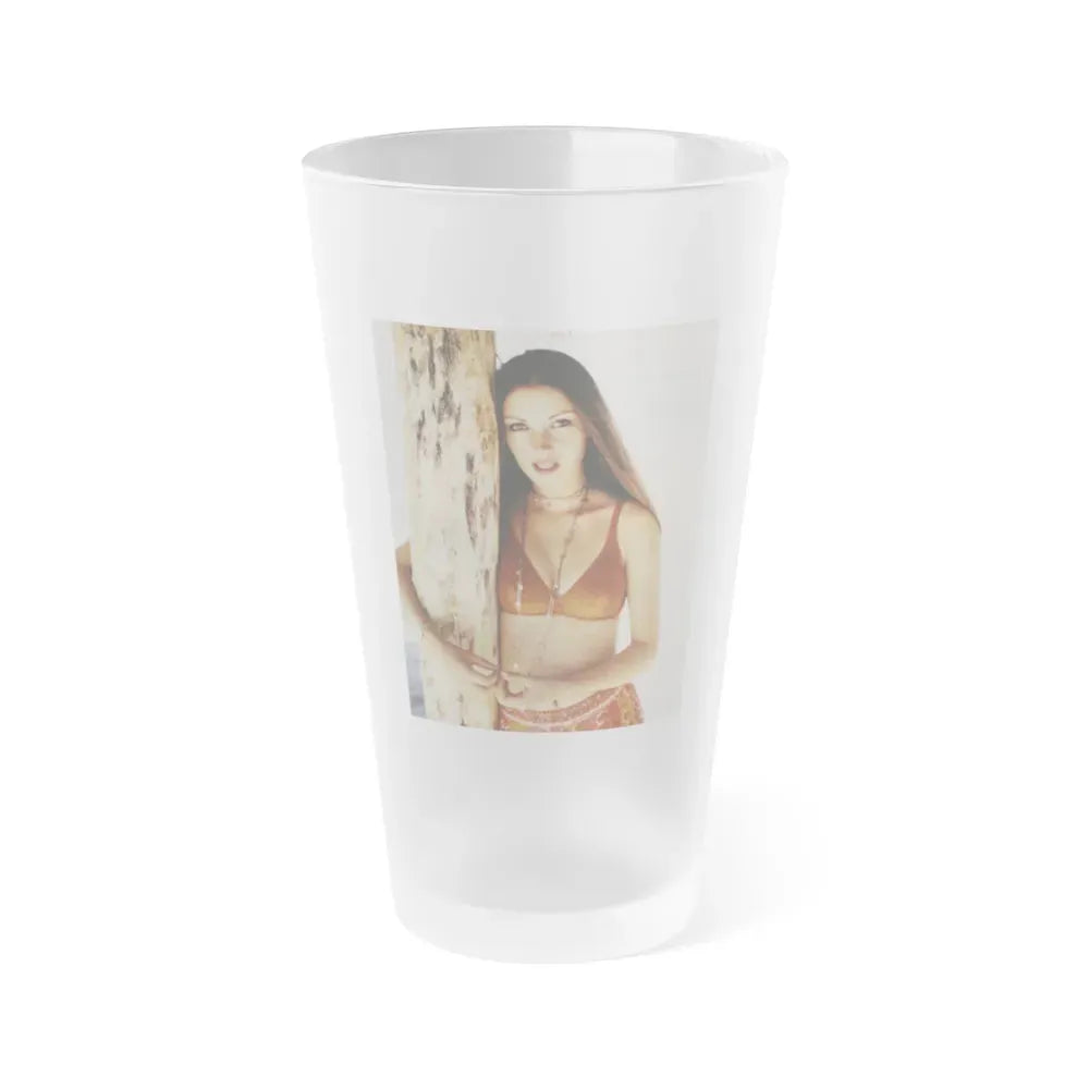 Jane Seymour #76 (Vintage Female Icon) Frosted Pint Glass 16oz 16oz Frosted - Go Mug Yourself