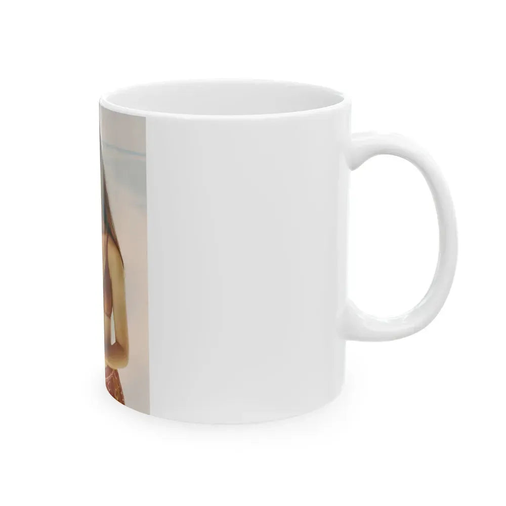 Jane Seymour #76 (Vintage Female Icon) White Coffee Mug - Go Mug Yourself