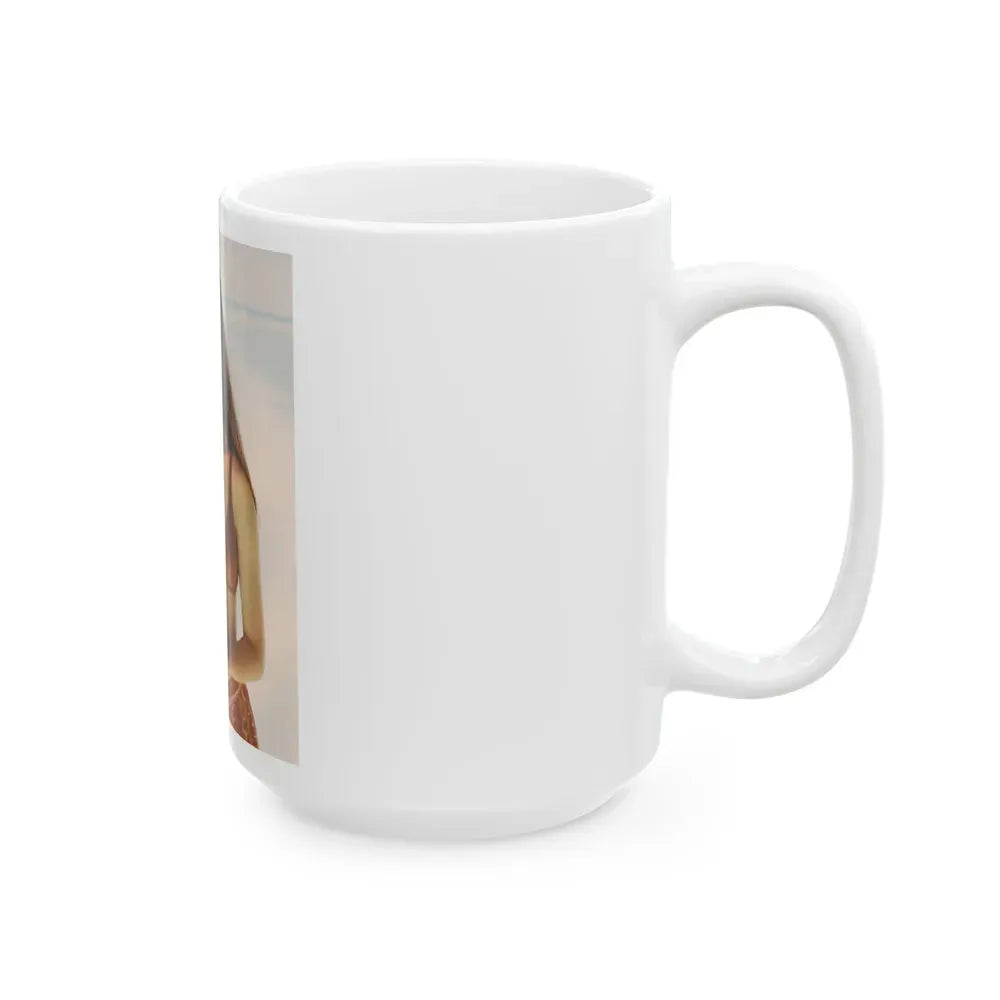 Jane Seymour #76 (Vintage Female Icon) White Coffee Mug - Go Mug Yourself