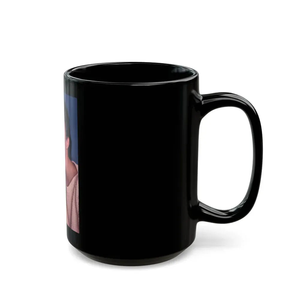 Jane Seymour #77 (Vintage Female Icon) Black Coffee Mug - Go Mug Yourself
