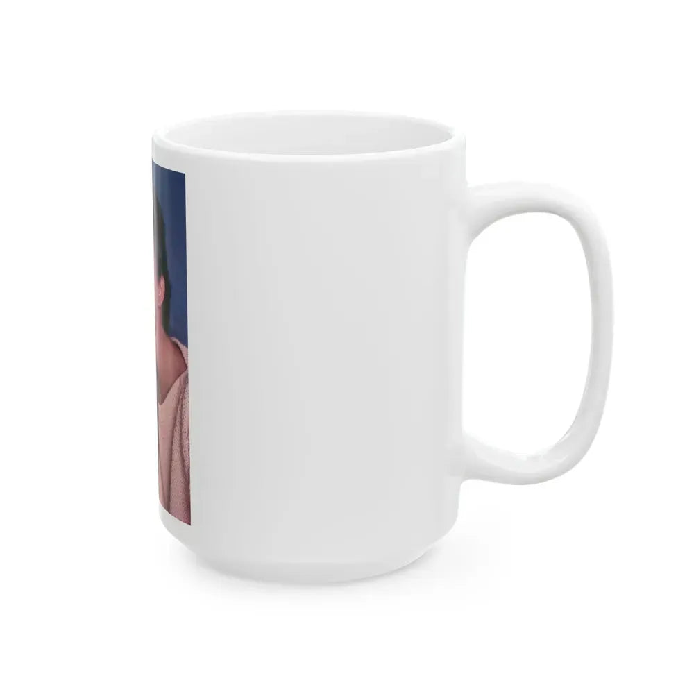 Jane Seymour #77 (Vintage Female Icon) White Coffee Mug - Go Mug Yourself