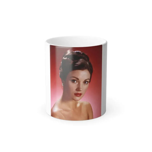 Jane Seymour #79 (Vintage Female Icon) Color Changing Coffee Mug 11oz - Go Mug Yourself