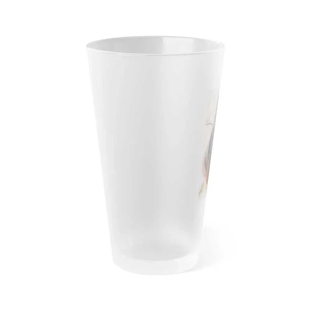 Jane Seymour #81 (Vintage Female Icon) Frosted Pint Glass 16oz - Go Mug Yourself