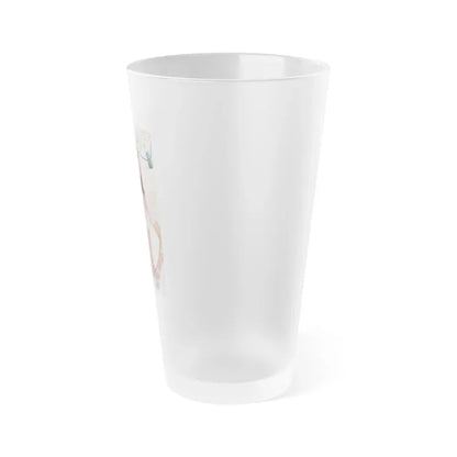 Jane Seymour #81 (Vintage Female Icon) Frosted Pint Glass 16oz - Go Mug Yourself
