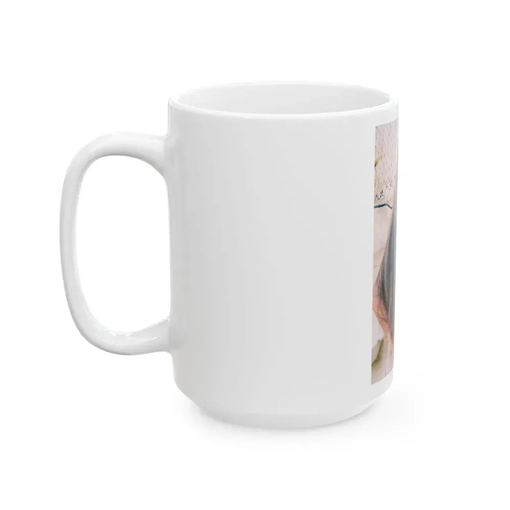 Jane Seymour #81 (Vintage Female Icon) White Coffee Mug - Go Mug Yourself