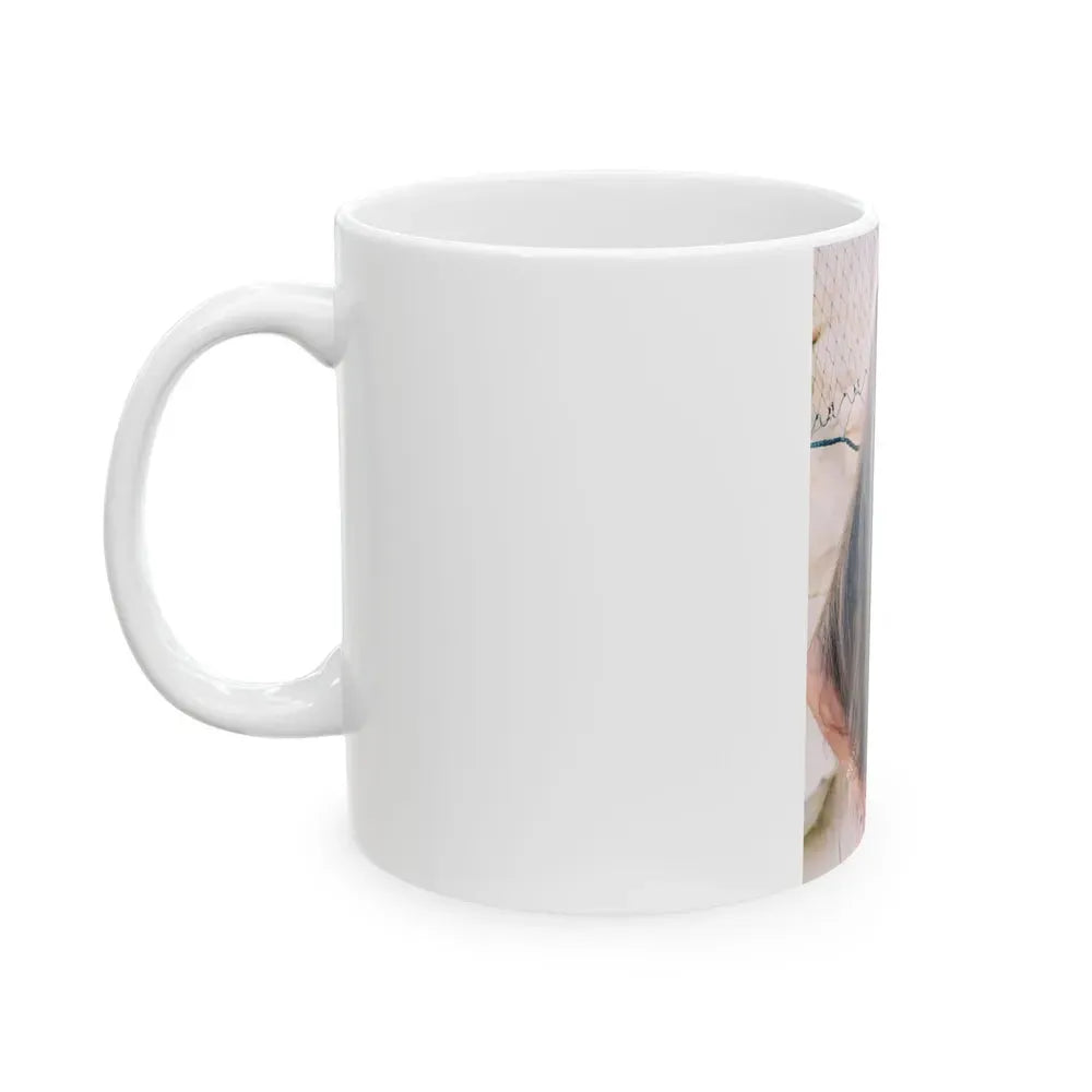 Jane Seymour #81 (Vintage Female Icon) White Coffee Mug - Go Mug Yourself