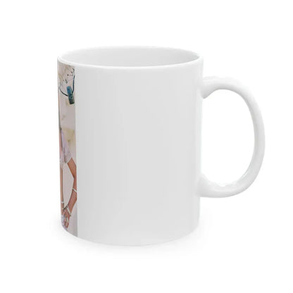 Jane Seymour #81 (Vintage Female Icon) White Coffee Mug - Go Mug Yourself