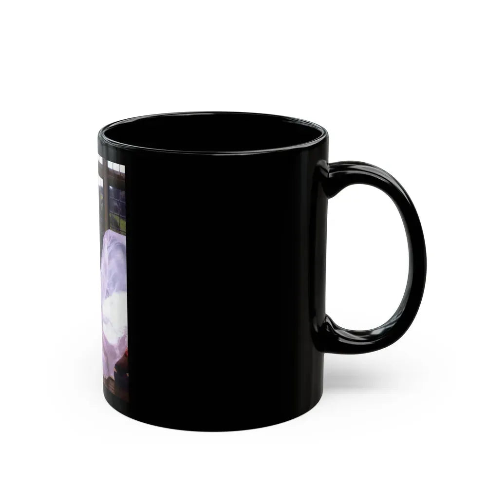 Jane Seymour #82 (Vintage Female Icon) Black Coffee Mug - Go Mug Yourself