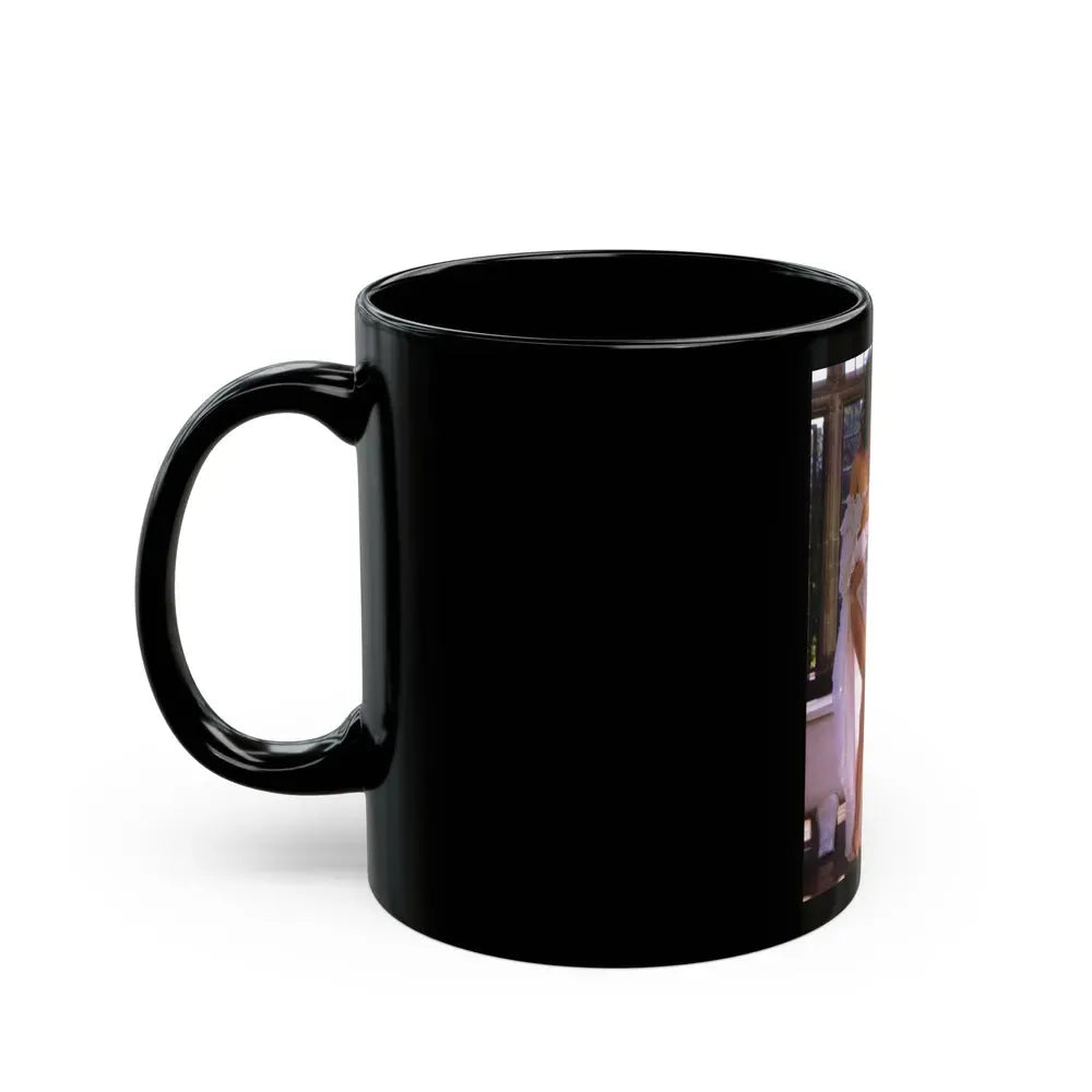 Jane Seymour #82 (Vintage Female Icon) Black Coffee Mug - Go Mug Yourself