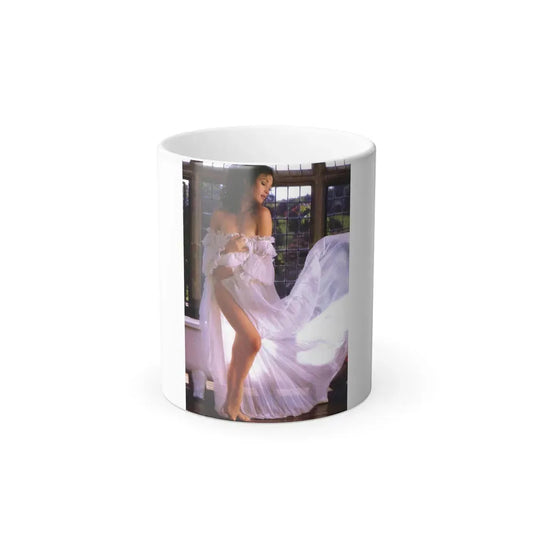 Jane Seymour #82 (Vintage Female Icon) Color Changing Coffee Mug 11oz - Go Mug Yourself