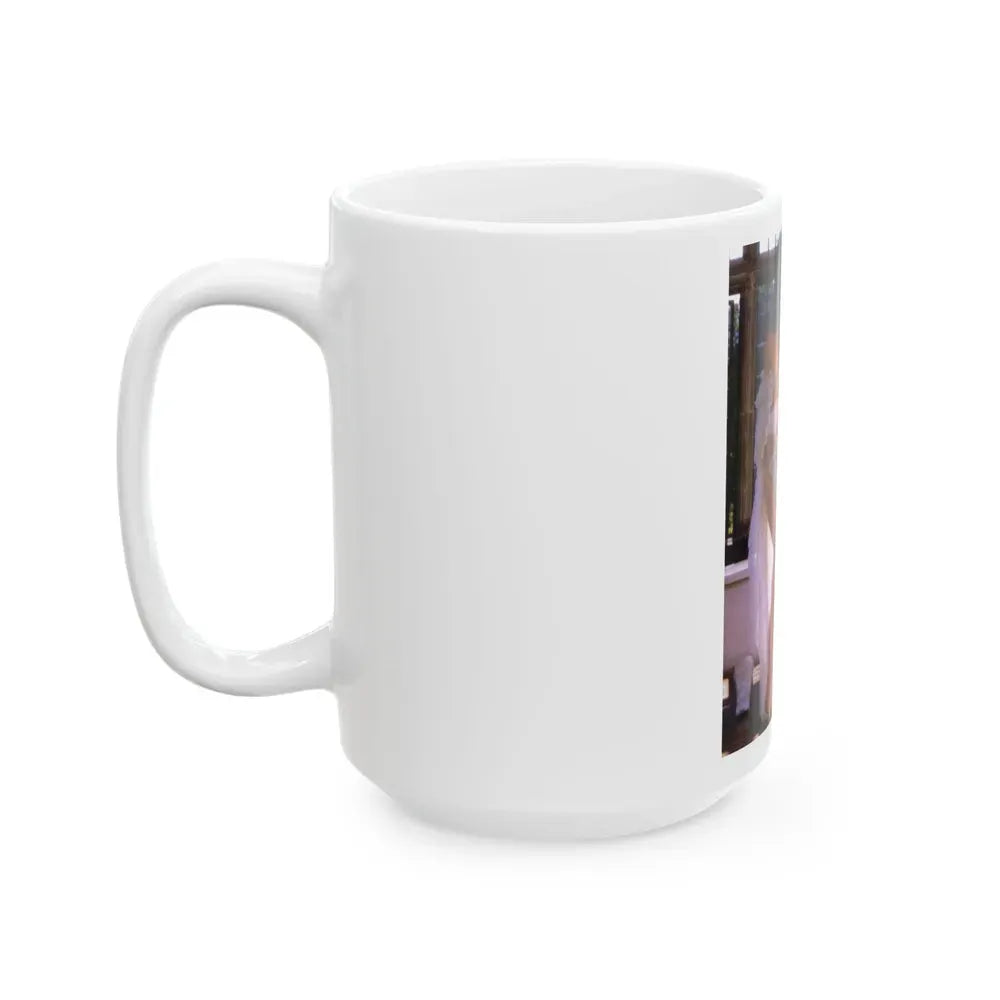 Jane Seymour #82 (Vintage Female Icon) White Coffee Mug - Go Mug Yourself