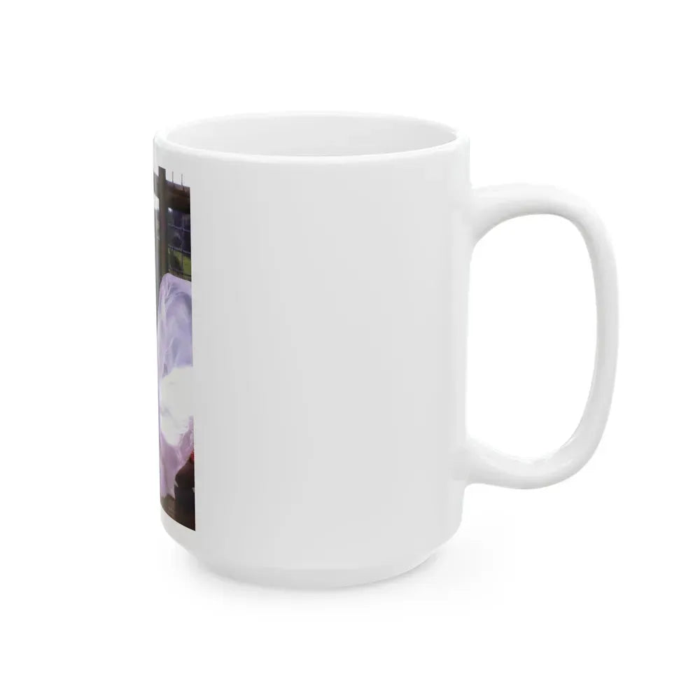 Jane Seymour #82 (Vintage Female Icon) White Coffee Mug - Go Mug Yourself