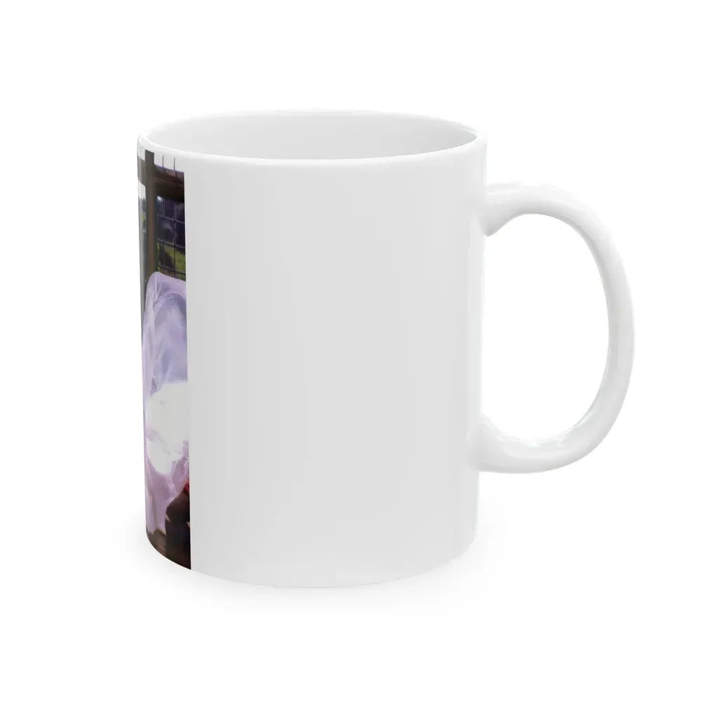 Jane Seymour #82 (Vintage Female Icon) White Coffee Mug - Go Mug Yourself
