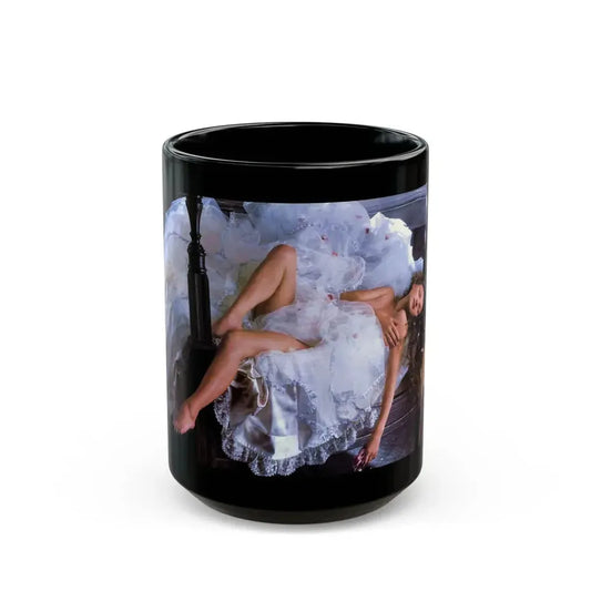Jane Seymour #83 (Vintage Female Icon) Black Coffee Mug 15oz - Go Mug Yourself