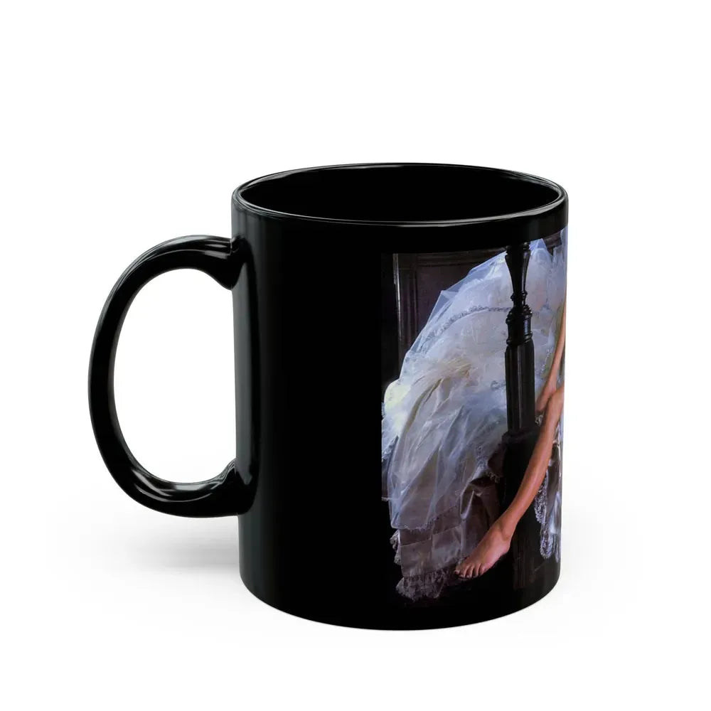 Jane Seymour #83 (Vintage Female Icon) Black Coffee Mug - Go Mug Yourself