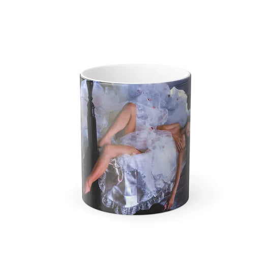 Jane Seymour #83 (Vintage Female Icon) Color Changing Coffee Mug 11oz - Go Mug Yourself