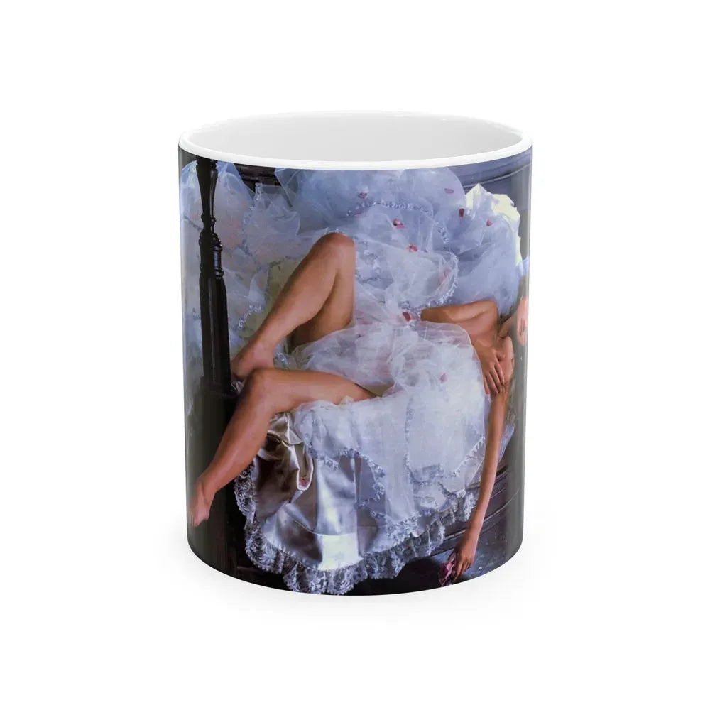Jane Seymour #83 (Vintage Female Icon) White Coffee Mug 11oz - Go Mug Yourself