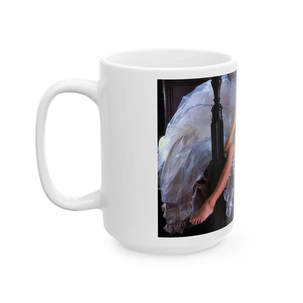 Jane Seymour #83 (Vintage Female Icon) White Coffee Mug - Go Mug Yourself