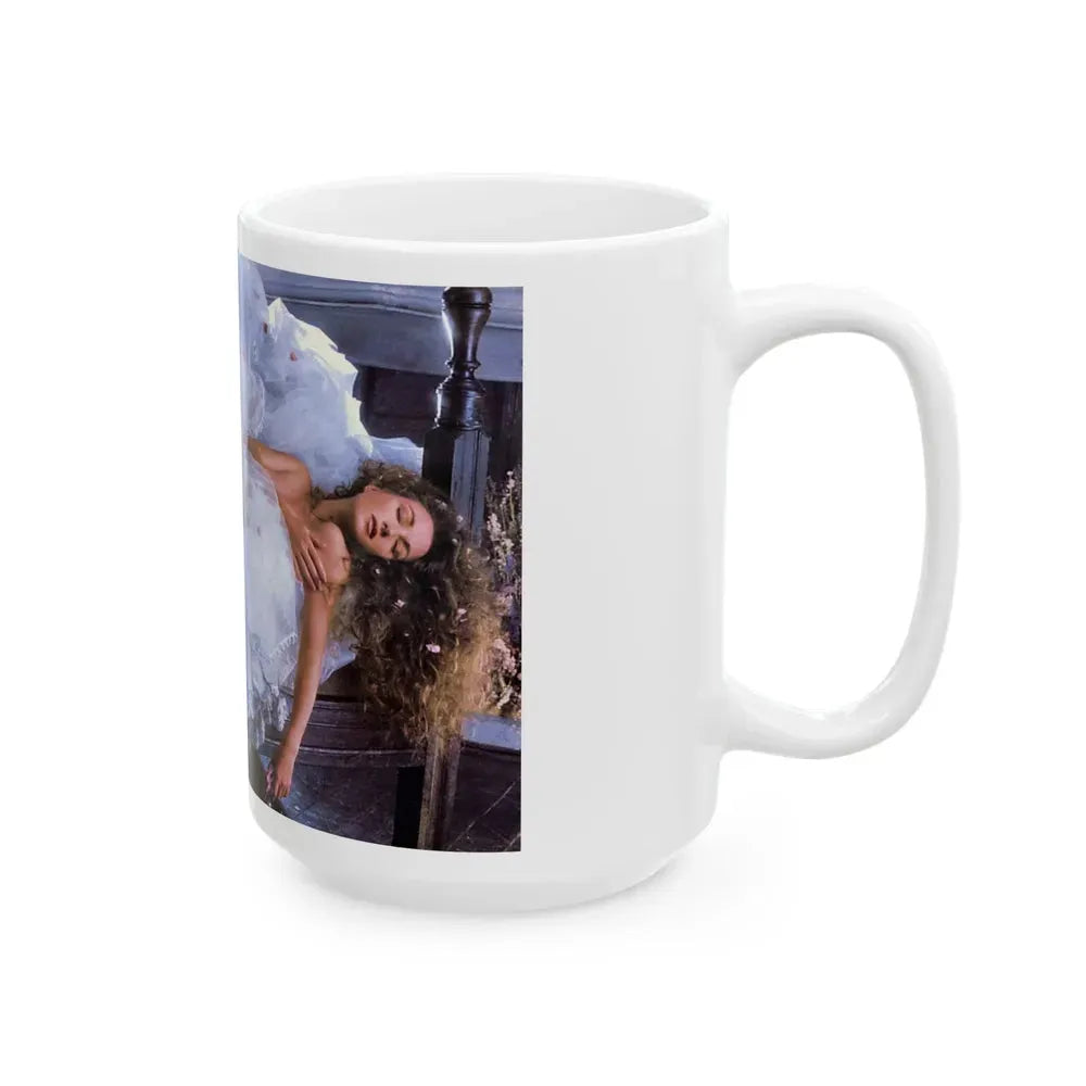 Jane Seymour #83 (Vintage Female Icon) White Coffee Mug - Go Mug Yourself
