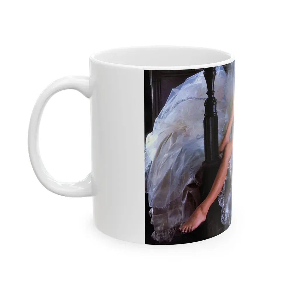 Jane Seymour #83 (Vintage Female Icon) White Coffee Mug - Go Mug Yourself