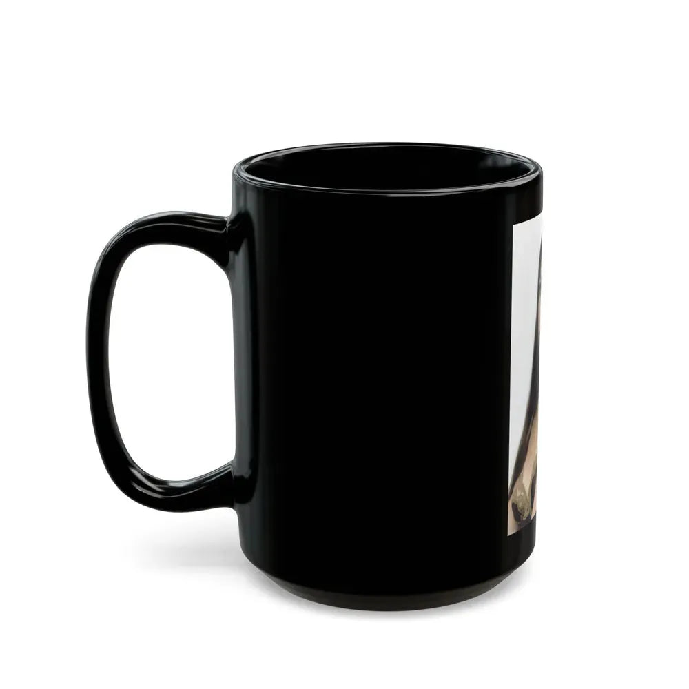 Jane Seymour #84 (Vintage Female Icon) Black Coffee Mug - Go Mug Yourself