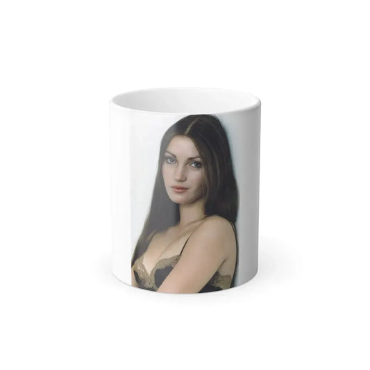 Jane Seymour #84 (Vintage Female Icon) Color Changing Coffee Mug 11oz - Go Mug Yourself