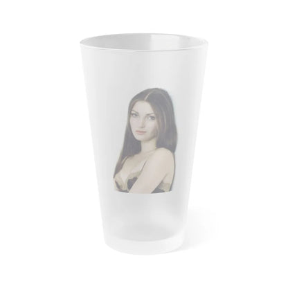 Jane Seymour #84 (Vintage Female Icon) Frosted Pint Glass 16oz-16oz-Frosted-Go Mug Yourself