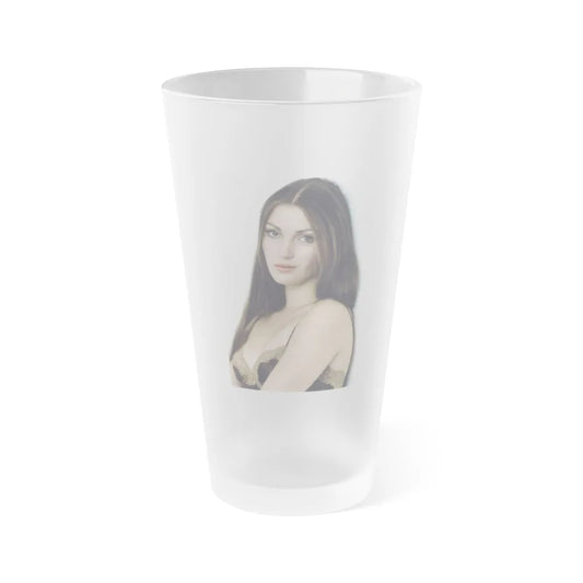 Jane Seymour #84 (Vintage Female Icon) Frosted Pint Glass 16oz-16oz-Frosted-Go Mug Yourself