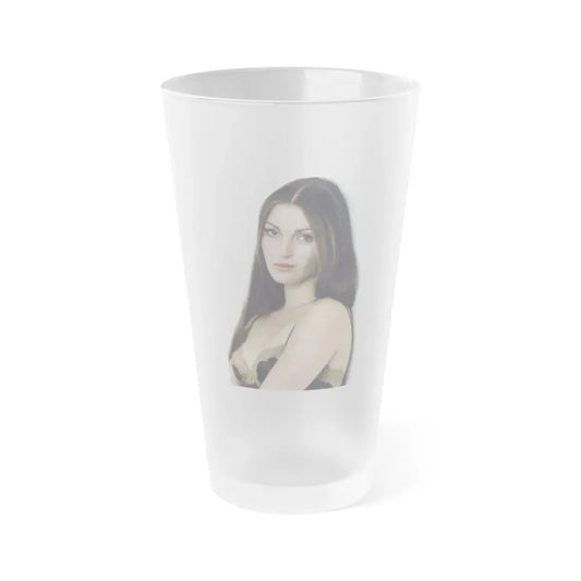 Jane Seymour #84 (Vintage Female Icon) Frosted Pint Glass 16oz 16oz Frosted - Go Mug Yourself