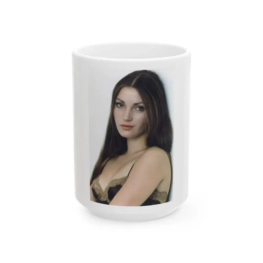 Jane Seymour #84 (Vintage Female Icon) White Coffee Mug 15oz - Go Mug Yourself