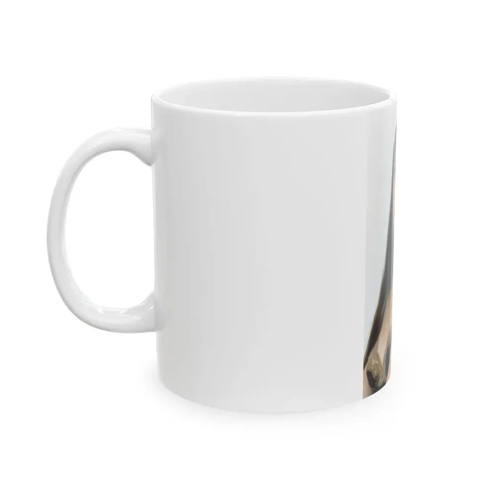 Jane Seymour #84 (Vintage Female Icon) White Coffee Mug - Go Mug Yourself