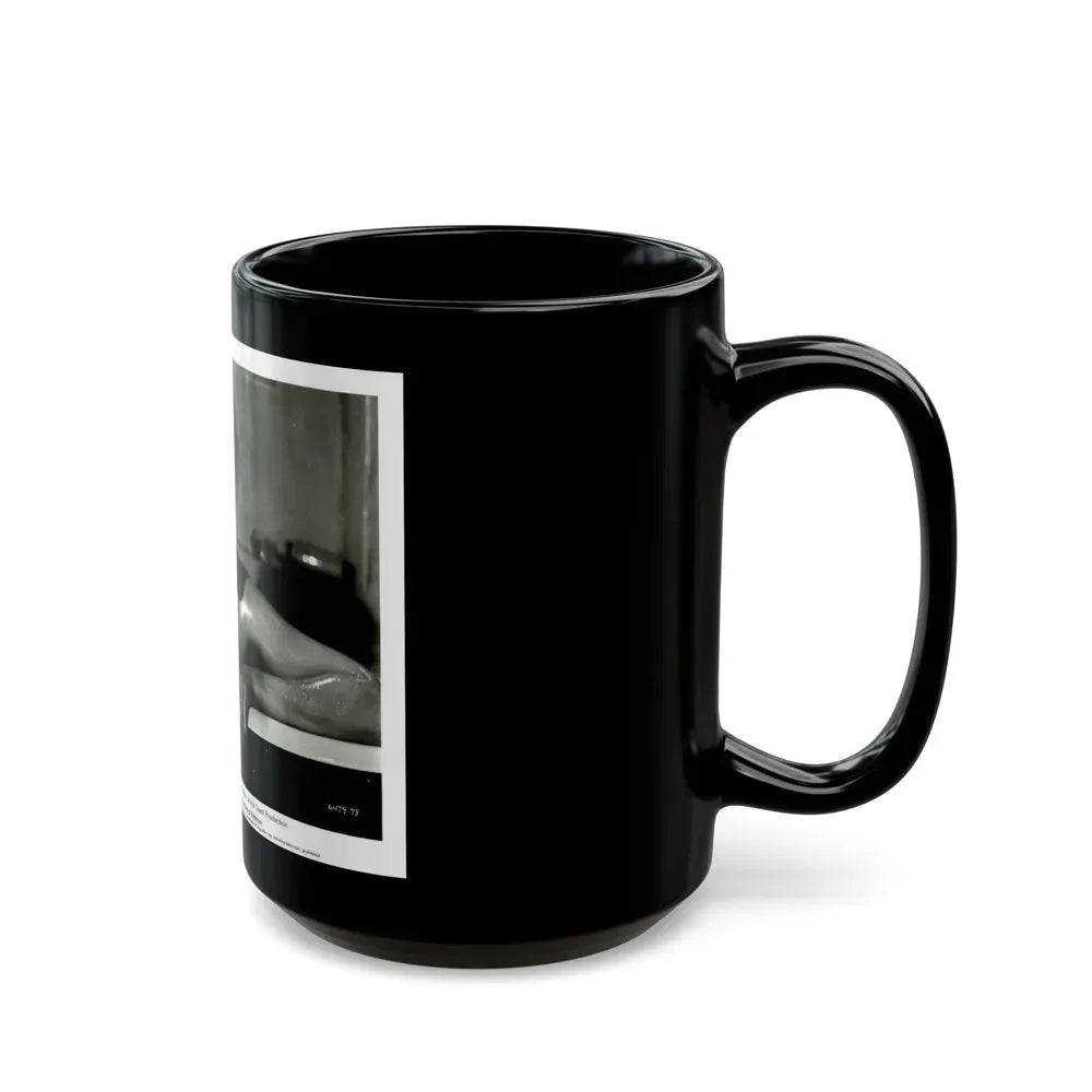 Janet Munro #03 (Vintage Female Icon) Black Coffee Mug - Go Mug Yourself