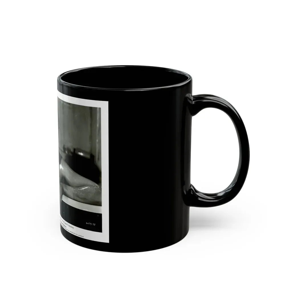 Janet Munro #03 (Vintage Female Icon) Black Coffee Mug - Go Mug Yourself