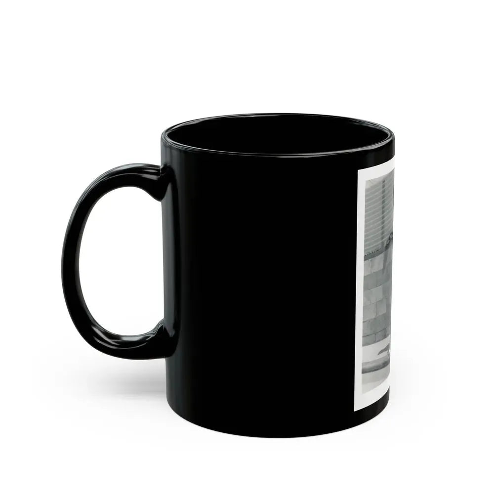 Janet Munro #06 (Vintage Female Icon) Black Coffee Mug - Go Mug Yourself