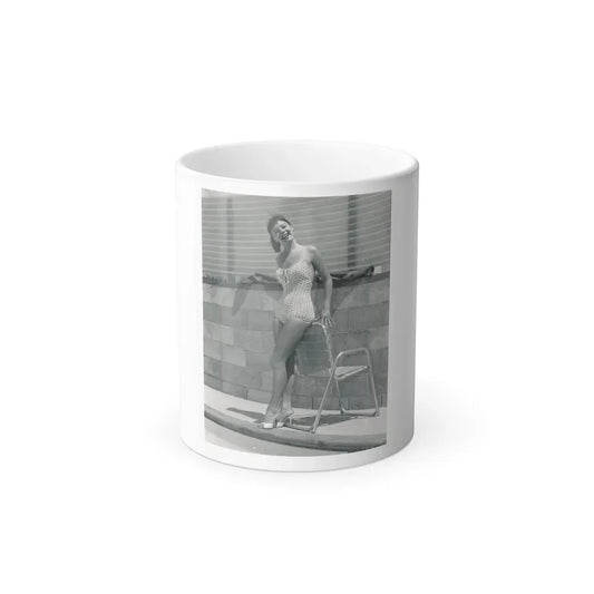 Janet Munro #06 (Vintage Female Icon) Color Changing Coffee Mug 11oz - Go Mug Yourself