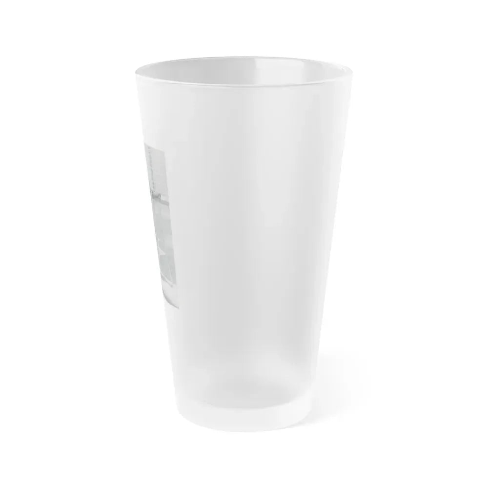 Janet Munro #06 (Vintage Female Icon) Frosted Pint Glass 16oz - Go Mug Yourself