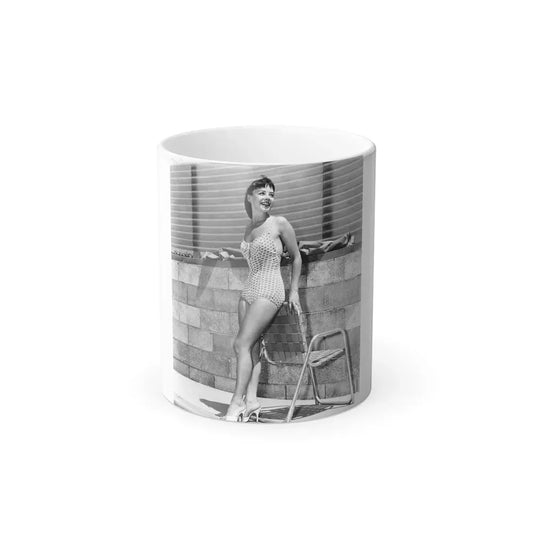 Janet Munro #07 (Vintage Female Icon) Color Changing Coffee Mug 11oz - Go Mug Yourself